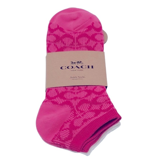 Coach Ankle Socks 2-pair - Picture 3 of 4